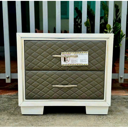 B2025W-040 : Tủ Đầu Giường + 2 Ngăn Kéo 